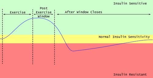 Nutrient timing for insulin sensitivity